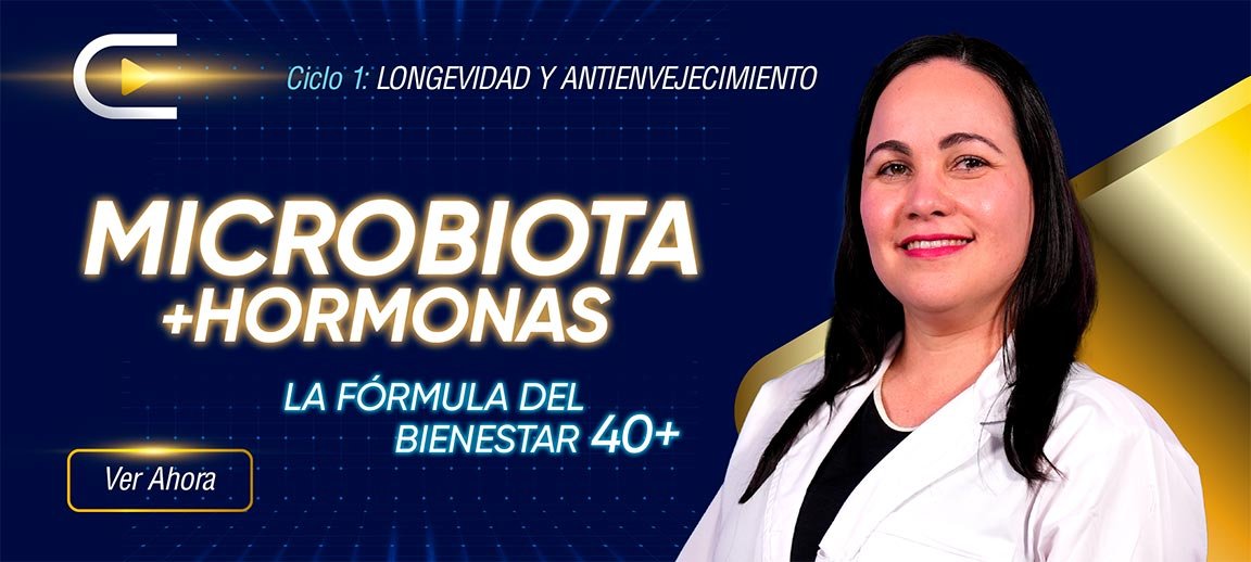 Microbiota + Hormonas: la fórmula del bienestar 40+